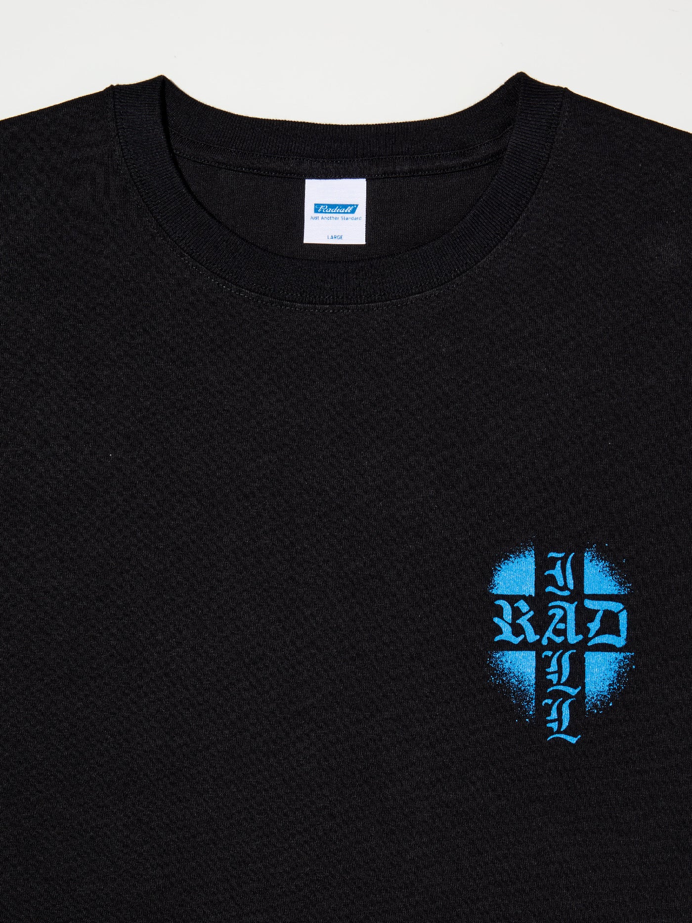 【1.31 (Sat) 12:00 Release】RADIALL | Road Charm - CREW NECK T-SHIRT L/S - Black