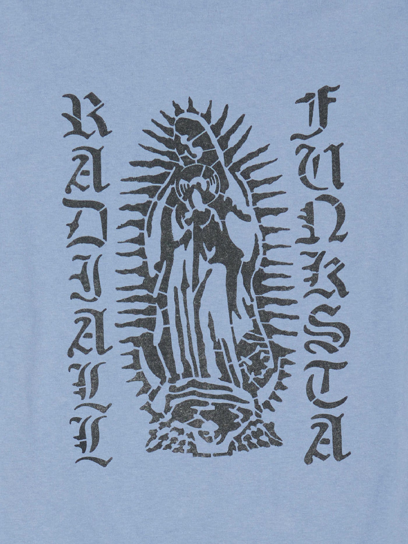 【1.31 (Sat) 12:00 Release】RADIALL | Road Charm - CREW NECK T-SHIRT L/S - Steel Blue