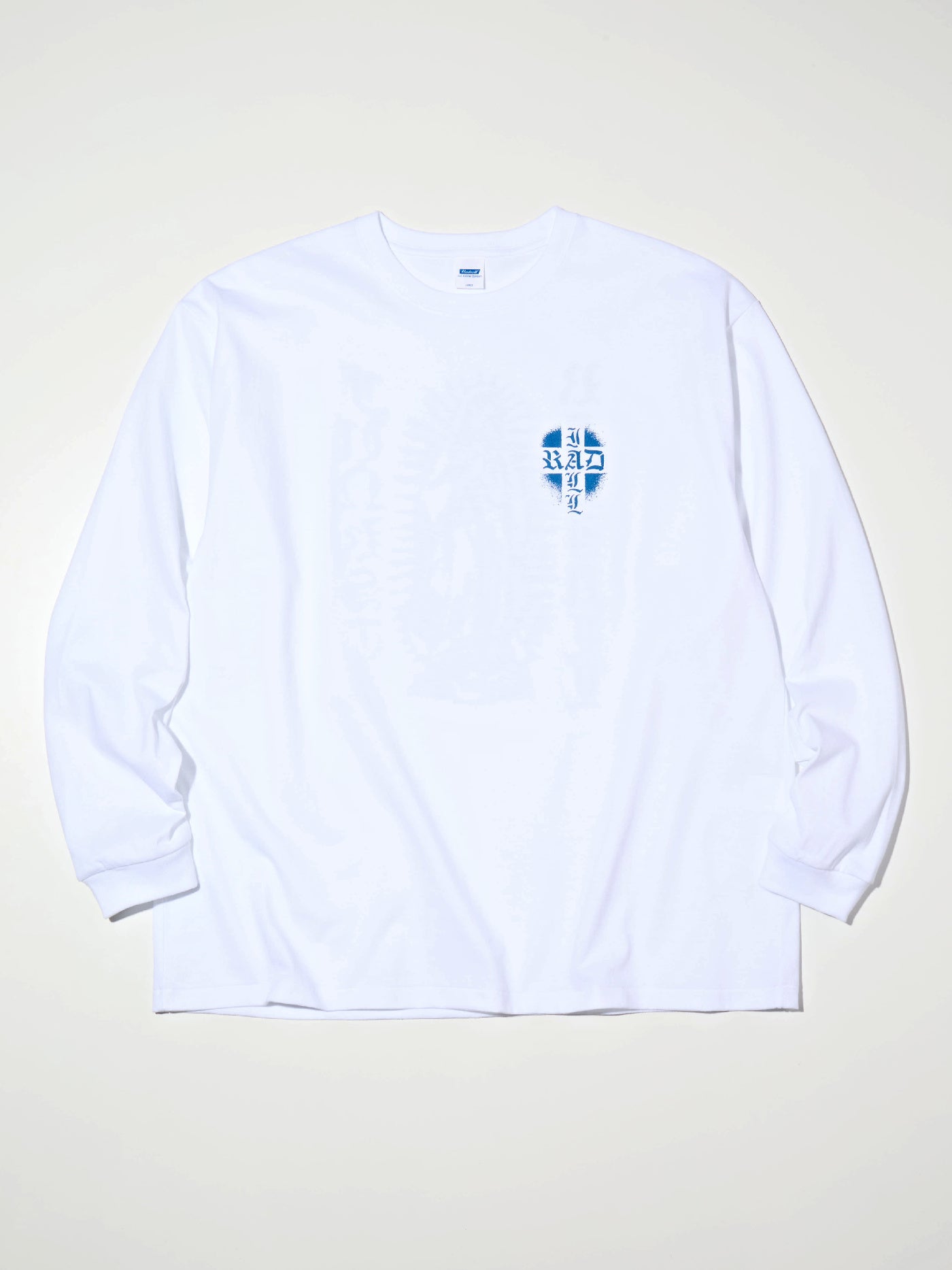 【1.31 (Sat) 12:00 Release】RADIALL | Road Charm - CREW NECK T-SHIRT L/S - White