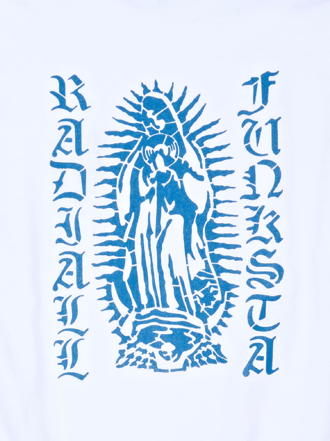 【1.31 (Sat) 12:00 Release】RADIALL | Road Charm - CREW NECK T-SHIRT L/S - White