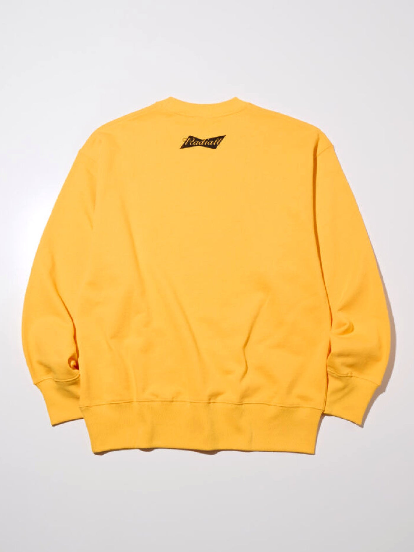 【12.20 (Sat) 12:00 Release】RADIALL | Love Beer - CREW NECK SWEATSHIRT L/S - Yellow
