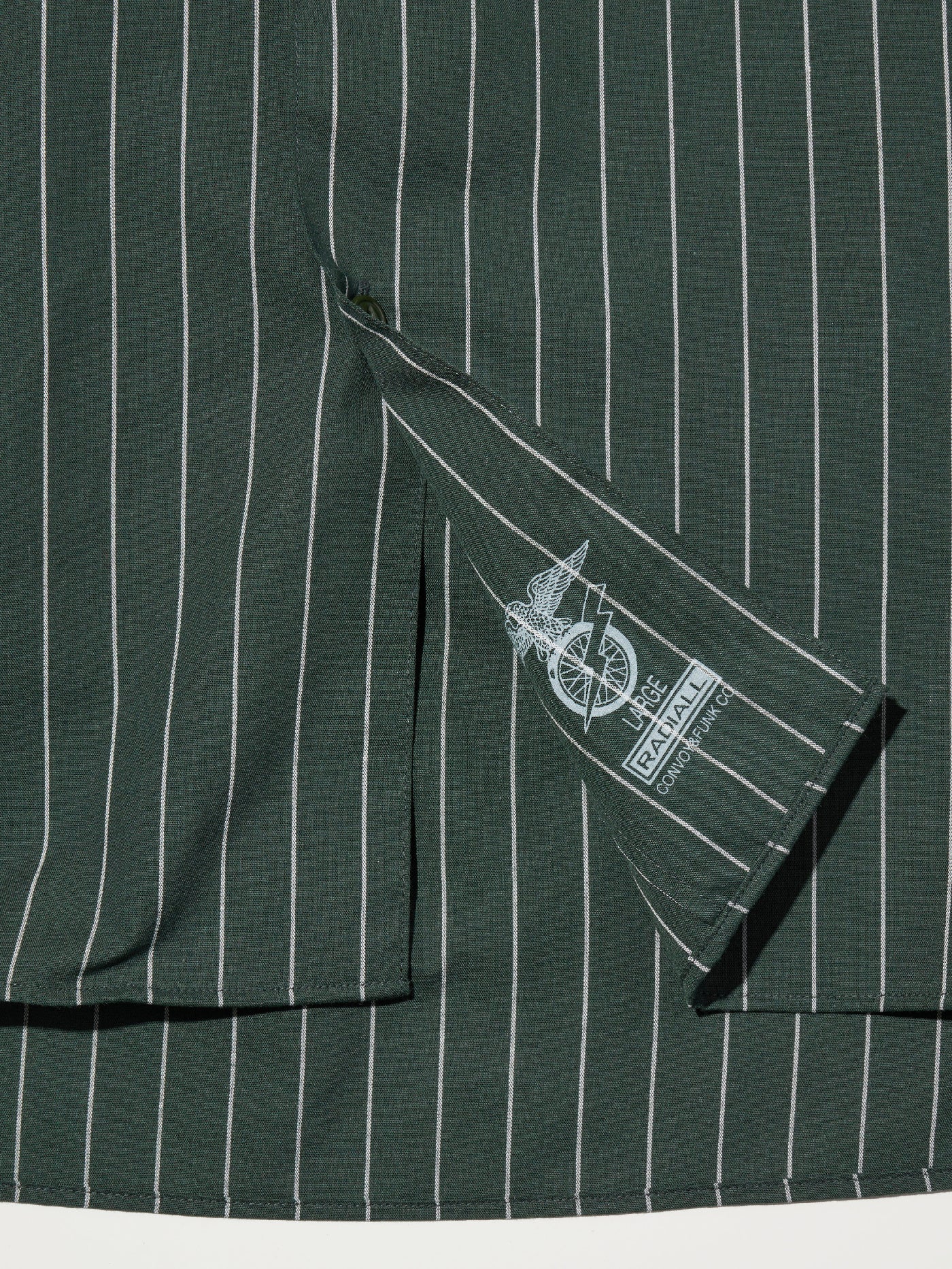 【1.31 (Sat) 12:00 Release】RADIALL | Vox - REGULAR COLLARED SHIRT L/S - Forest Green