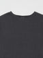 RADIALL | Big Waffle - BOAT NECK T-SHIRT L/S - Ink Black