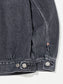 RADIALL | Classic 350 Top - TRUCKER JACKET - Light Black