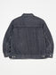 RADIALL | Classic 350 Top - TRUCKER JACKET - Light Black