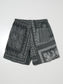 RADIALL | Muscle Shoals - STRAIGHT FIT EASY SHORTS - Shady Black