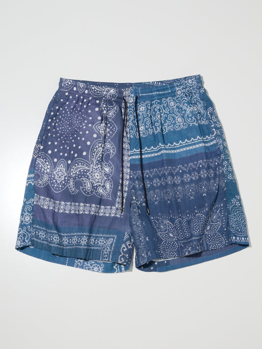 RADIALL | Muscle Shoals - STRAIGHT FIT EASY SHORTS - Smoke Navy