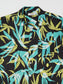 RADIALL | Into The Future - OPEN COLLARED SHIRT S/S - Black