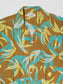 RADIALL | Into The Future - OPEN COLLARED SHIRT S/S - Brown