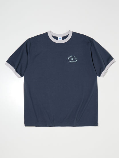 RADIALL | Bunny D - CREW NECK T-SHIRT S/S - Ink Black
