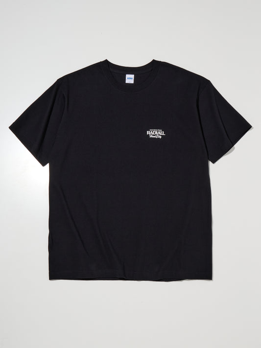 RADIALL | Hood City - CREW NECK T-SHIRT S/S - Black