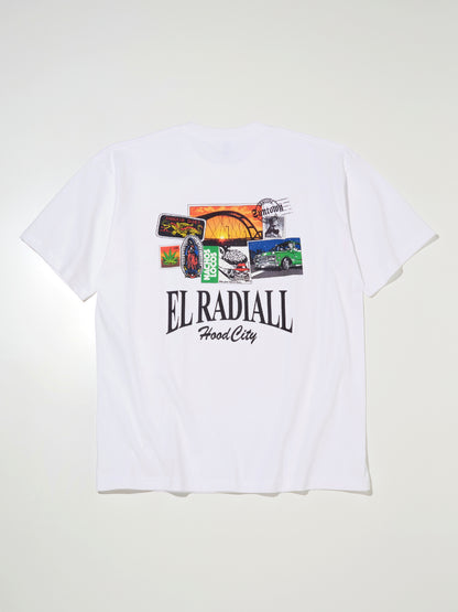RADIALL | Hood City - CREW NECK T-SHIRT S/S - White