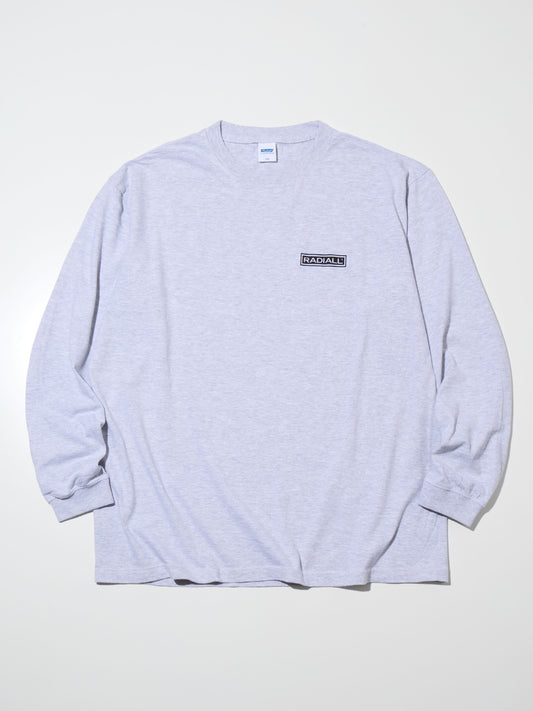 RADIALL | GUIDANCE - CREW NECK T-SHIRT L/S - Faded Gray