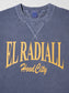 RADIALL | Alley Oop - CREW NECK T-SHIRT S/S - Faded Blue