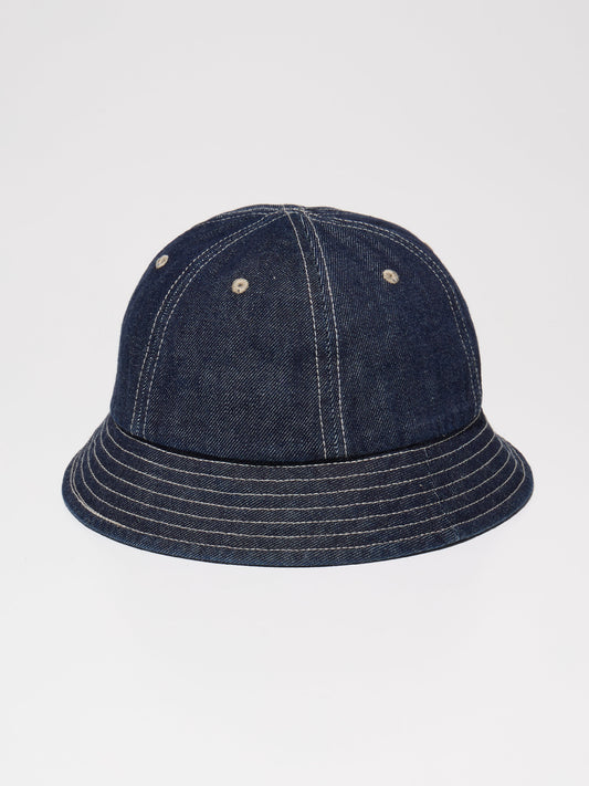 RADIALL | Chev - BOWLER HAT - Indigo