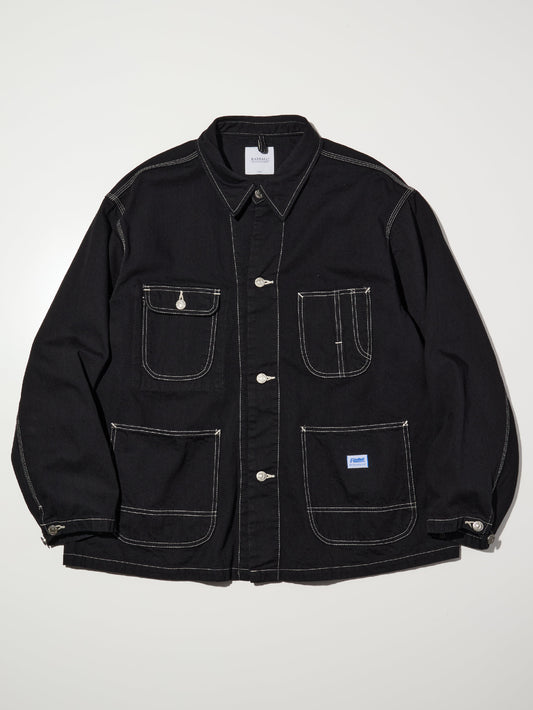 【4.4 (Sat) 12:00 Release】RADIALL | Chev - CARPENTER JACKET - Black