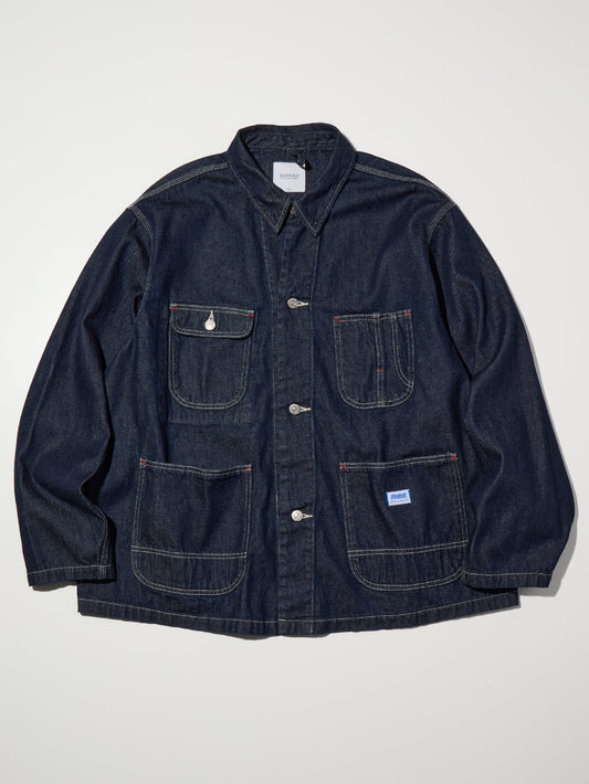 【4.4 (Sat) 12:00 Release】RADIALL | Chev - CARPENTER JACKET - Indigo