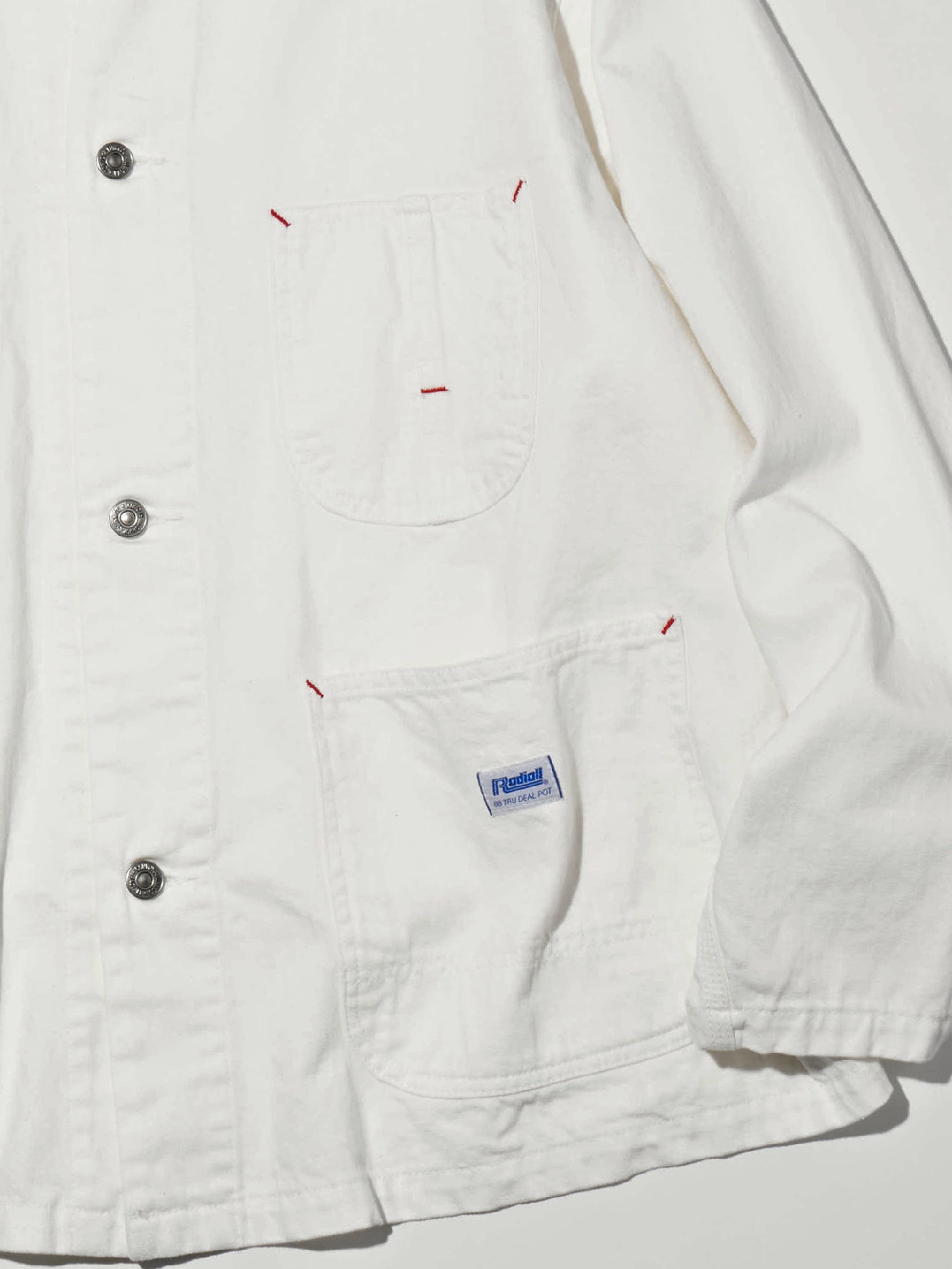 【4.4 (Sat) 12:00 Release】RADIALL | Chev - CARPENTER JACKET - White