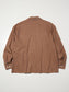 【2.28 (Sat) 12:00 Release】RADIALL | Shoebox - OPEN COLLARED SHIRT L/S - Brown