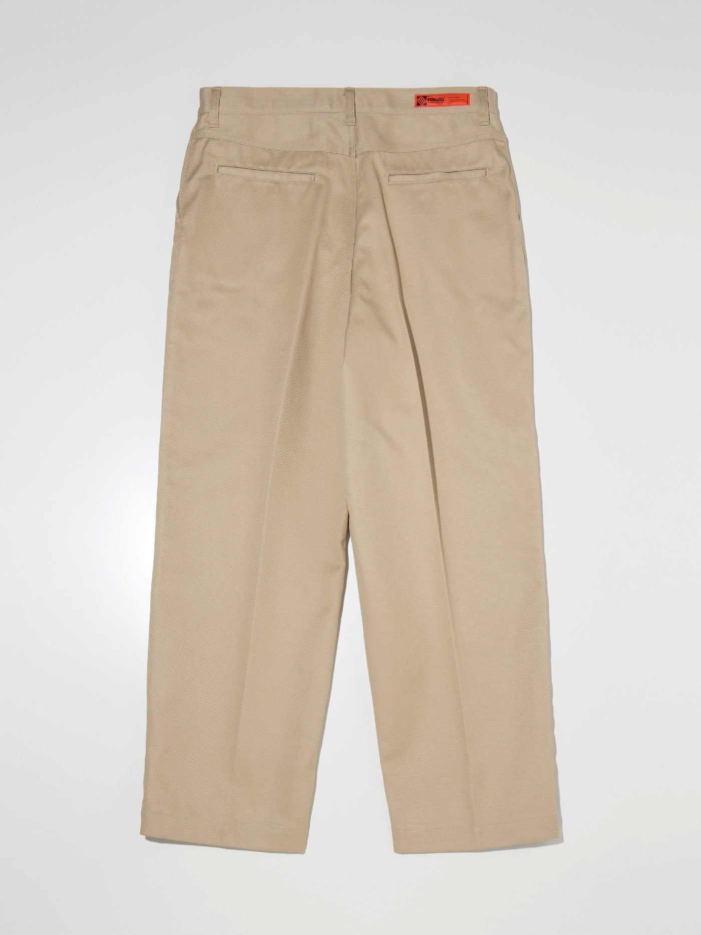 RADIALL | Cnq Motown - WIDE TAPERED FIT PANTS - 41 Khaki