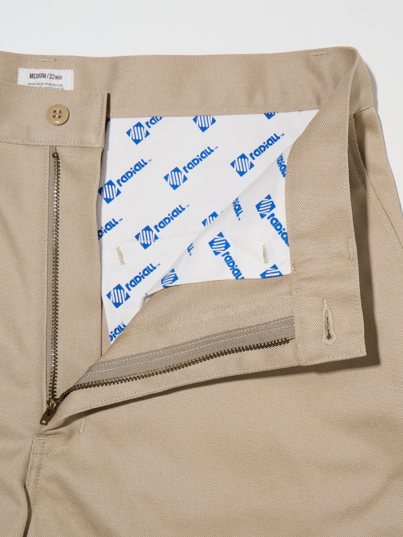 RADIALL | Cnq Motown - WIDE TAPERED FIT PANTS - 41 Khaki