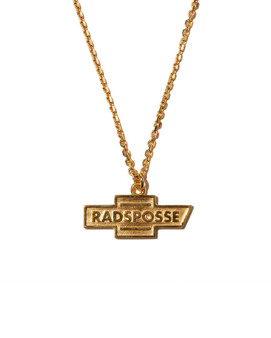 RADIALL | POSSE - EMBLEM NECKLACE - 18K Plated