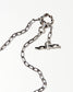 RADIALL | CABLE - T-BAR NECKLACE - 925 Silver