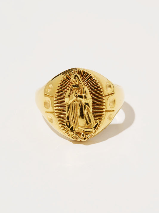 RADIALL | Cradle - PINKY RING - Gold Plated on 925 Silver
