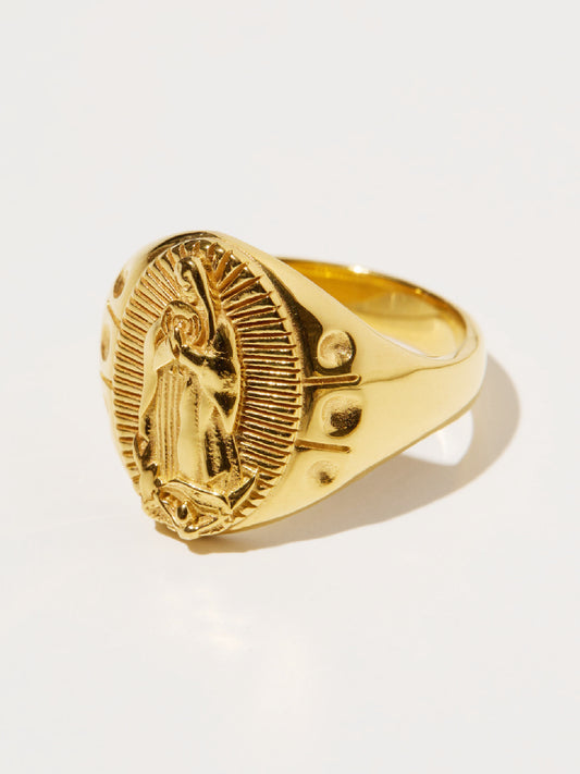 RADIALL | Cradle - PINKY RING - Gold Plated on 925 Silver