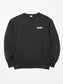 【10.25 (Sat) 12:00 Release】RADIALL | Boulevard - LOOPWHEEL CREW NECK SWEATSHIRT L/S - Ink Black
