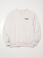 【10.25 (Sat) 12:00 Release】RADIALL | Boulevard - LOOPWHEEL CREW NECK SWEATSHIRT L/S - Snow White