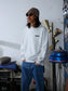 【10.25 (Sat) 12:00 Release】RADIALL | Boulevard - LOOPWHEEL CREW NECK SWEATSHIRT L/S - Snow White
