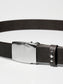【3.14 (Sat) 12:00 Release】RADIALL | Rhodes - LEATHER BELT / PLAIN - Black