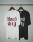 RADIALL | HOOD CITY - CREW NECK T-SHIRT S/S - White