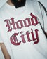 RADIALL | HOOD CITY - CREW NECK T-SHIRT S/S - White