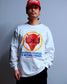 PORKCHOP | NOTHING DEVIL L/S TEE - White