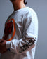 PORKCHOP | NOTHING DEVIL L/S TEE - White