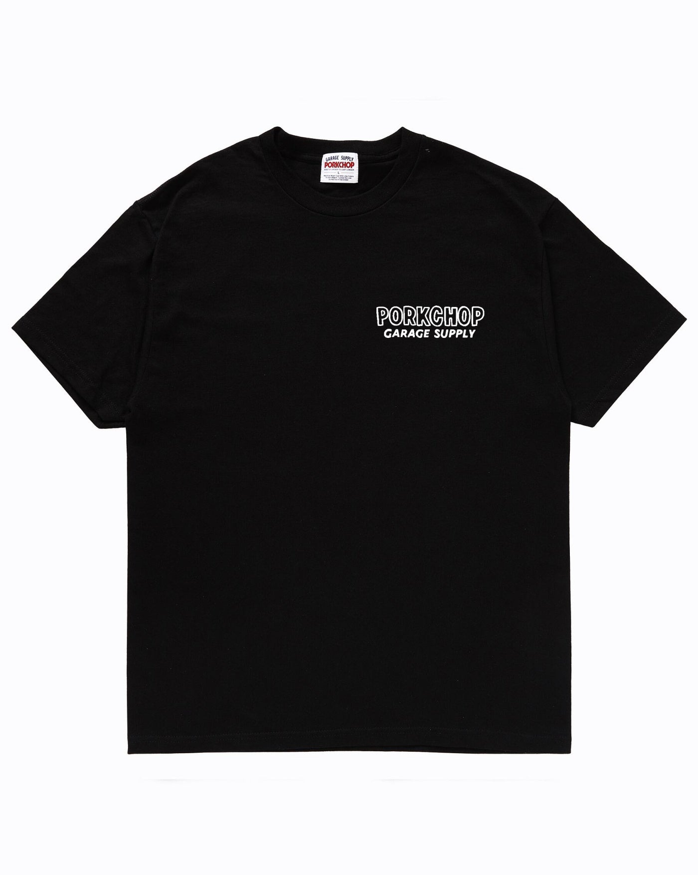PORKCHOP | MASA SCULP TEE A - Black