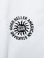 GOOD HELLER | SUN LOGO 9.5oz L/S T-SHIRT - White