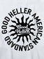 GOOD HELLER | SUN LOGO 9.5oz L/S T-SHIRT - White