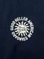 GOOD HELLER | SUN LOGO 9.5oz L/S T-SHIRT - Navy