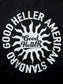 GOOD HELLER | SUN LOGO 9.5oz L/S T-SHIRT - Black