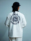 GOOD HELLER | SUN LOGO 9.5oz L/S T-SHIRT - White