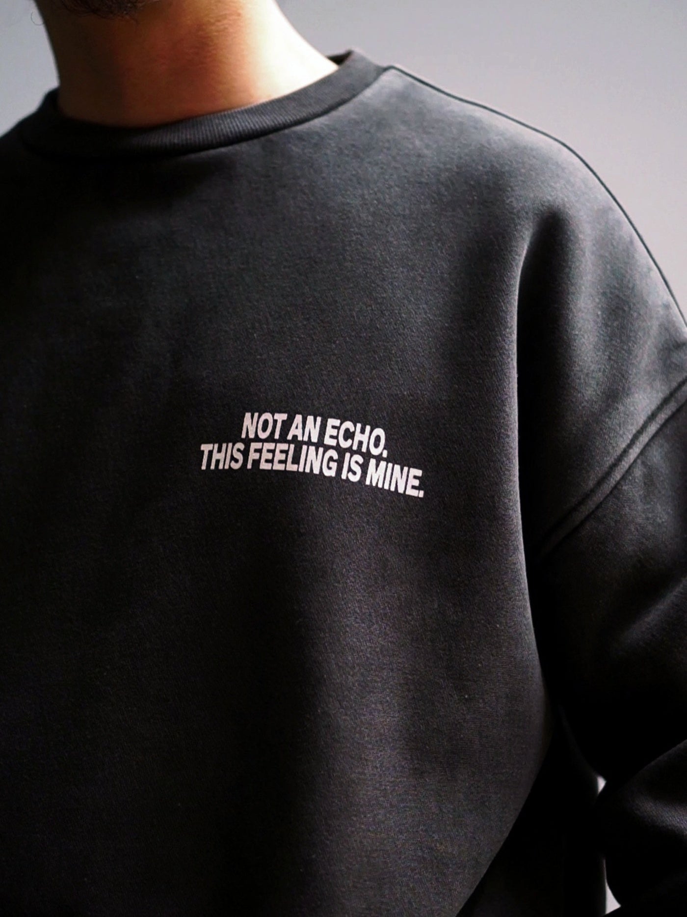 【2.7 (Sat) 12:00 Release】FLUTTER | Double Dyeing B/S Sweat - Sumi