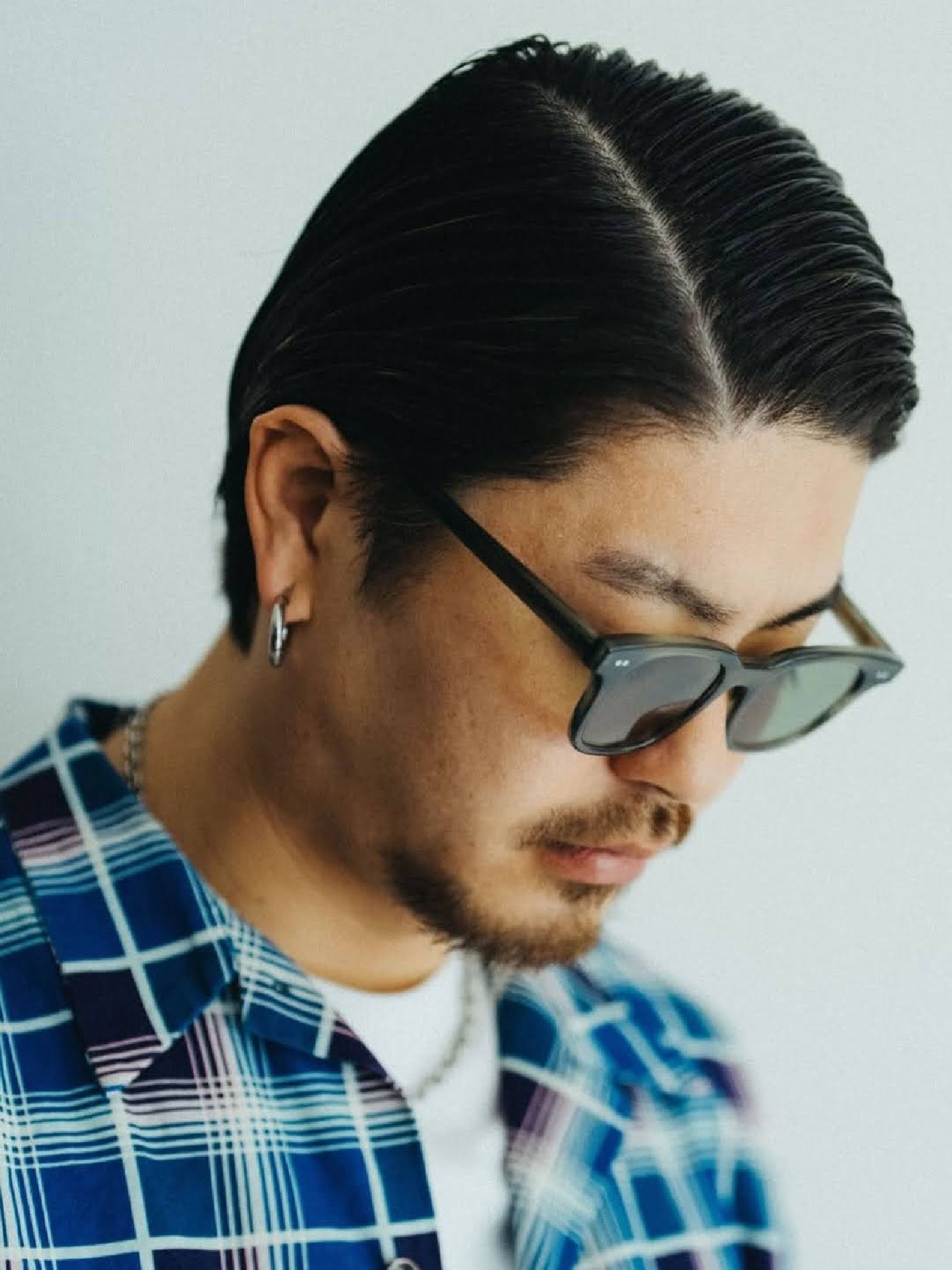 GOOD HELLER | BLK DEMI WELLINGTON GLASSES