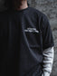 【5.3 (Sun) 12:00 Release】FLUTTER | USA Cotton Graphic Tee - Sumi