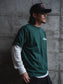 【5.3 (Sun) 12:00 Release】FLUTTER | USA Cotton Graphic Tee - Green