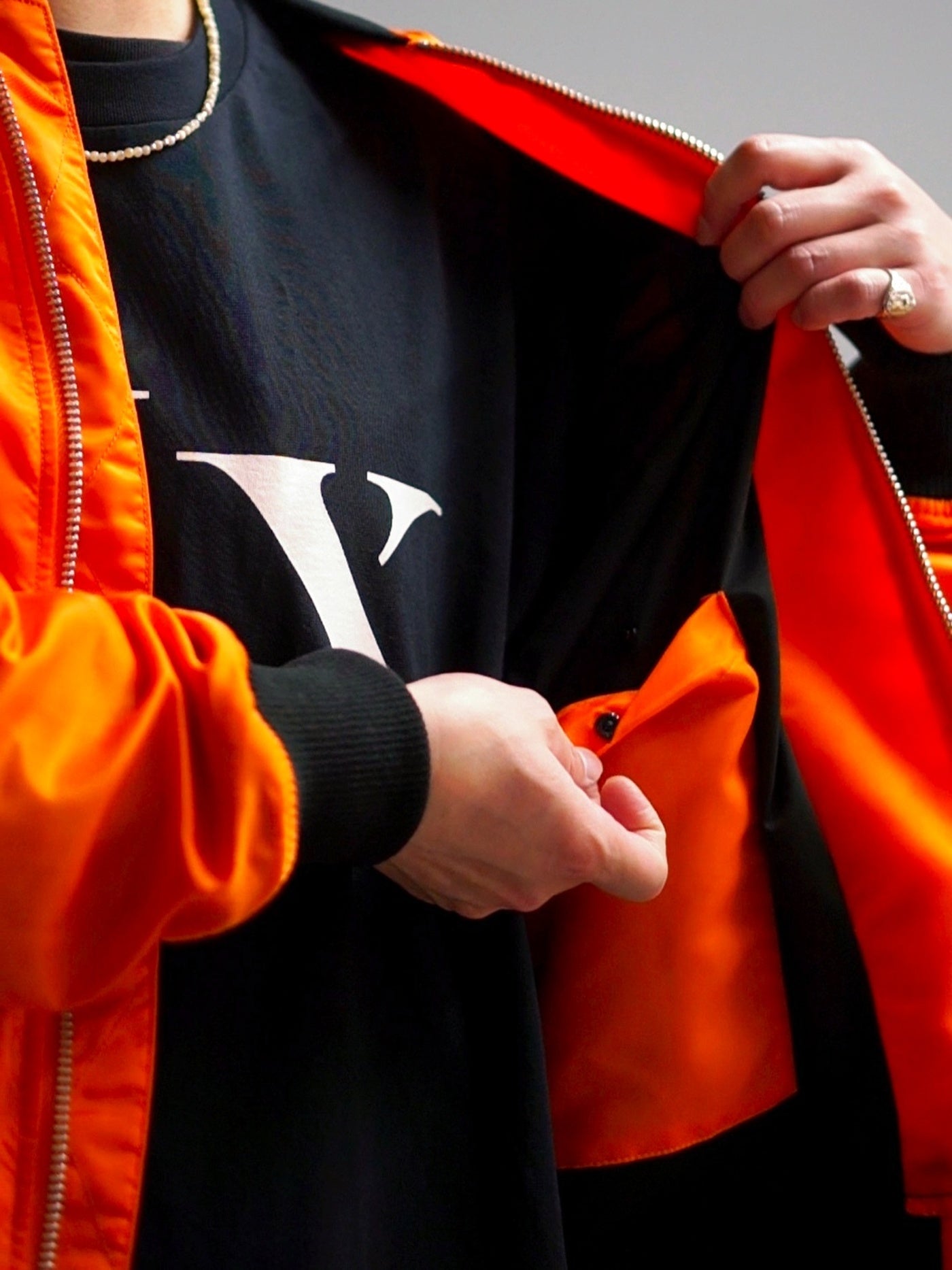 WAX | Bomber Jacket Light - Orange