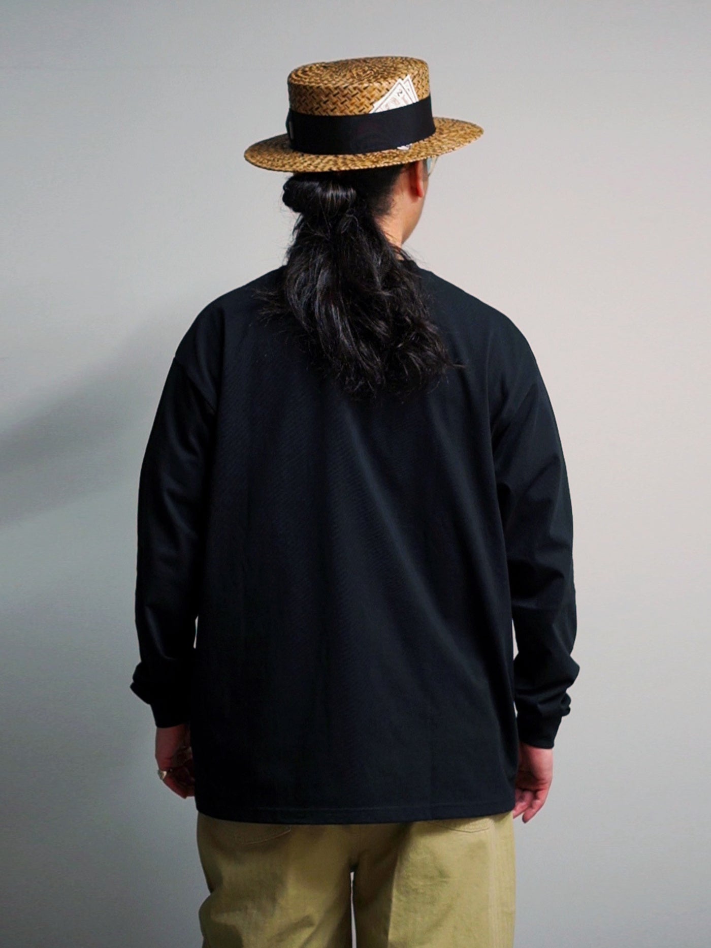 WAX | WAX long tee for GOAT - Black