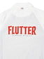 【9.21 (Sun) 12:00 Release】FLUTTER | "The Dress" OG Logo Windbreaker - White